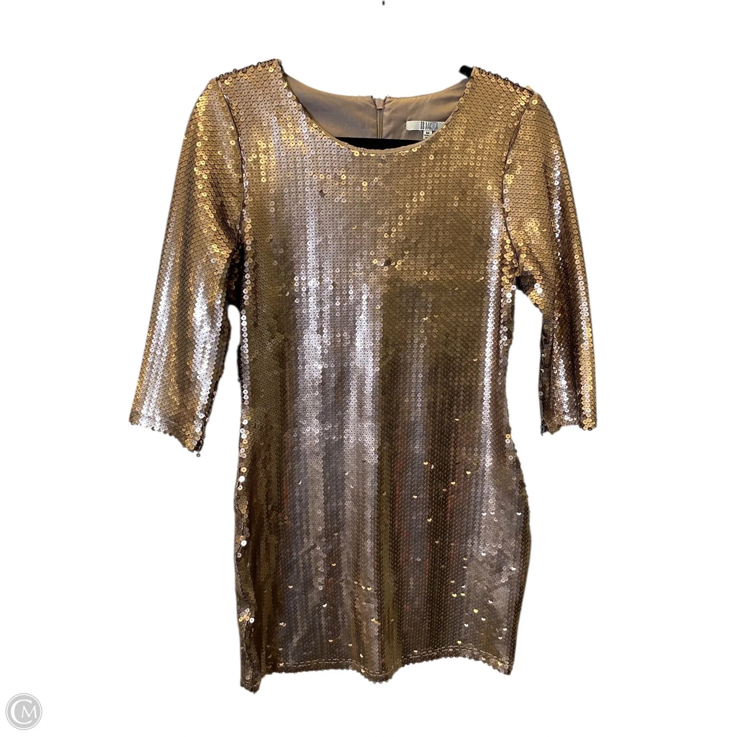 Top Long Sleeve By Bb Dakota In Gold, Size: M