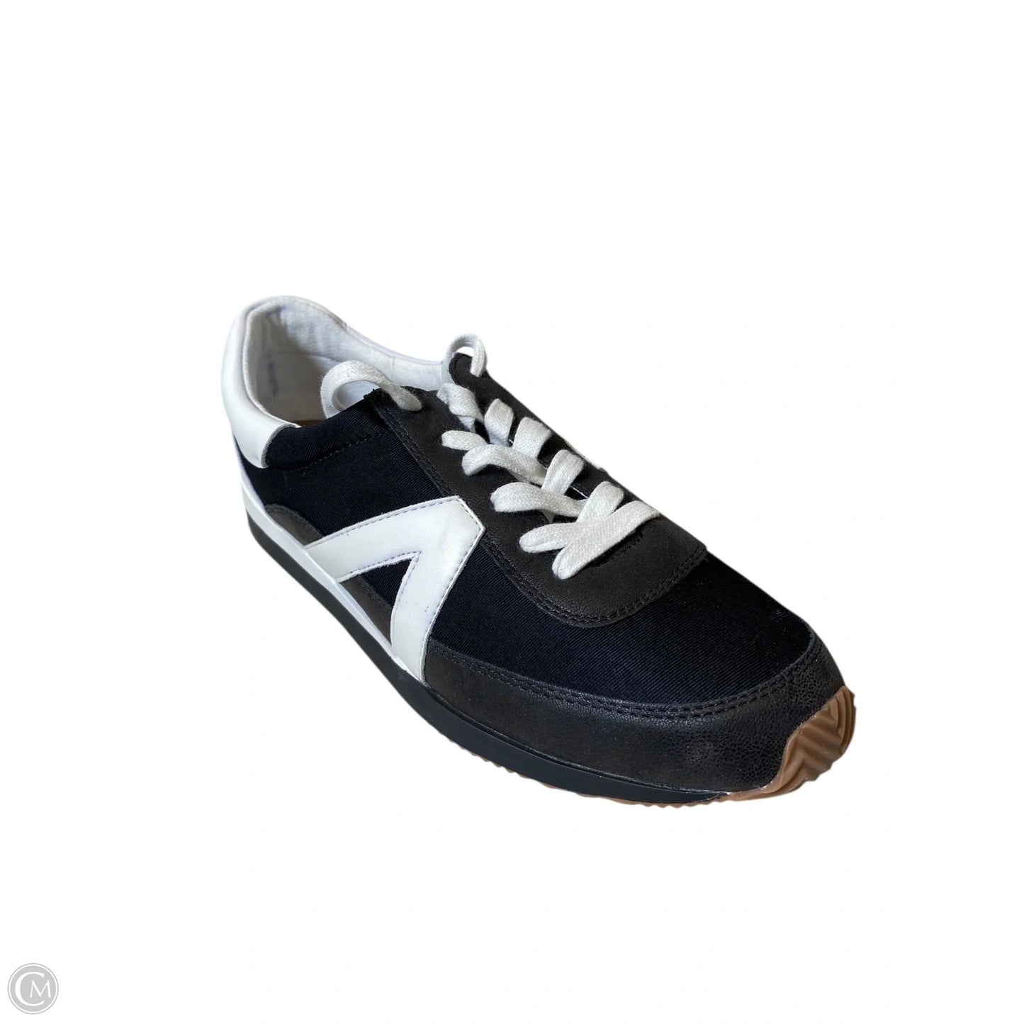 Shoes Athletic By Loft In Black & White, Size: 8.5