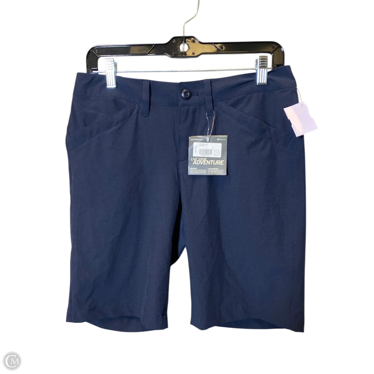 Athletic Shorts By Eddie Bauer In Navy, Size: S