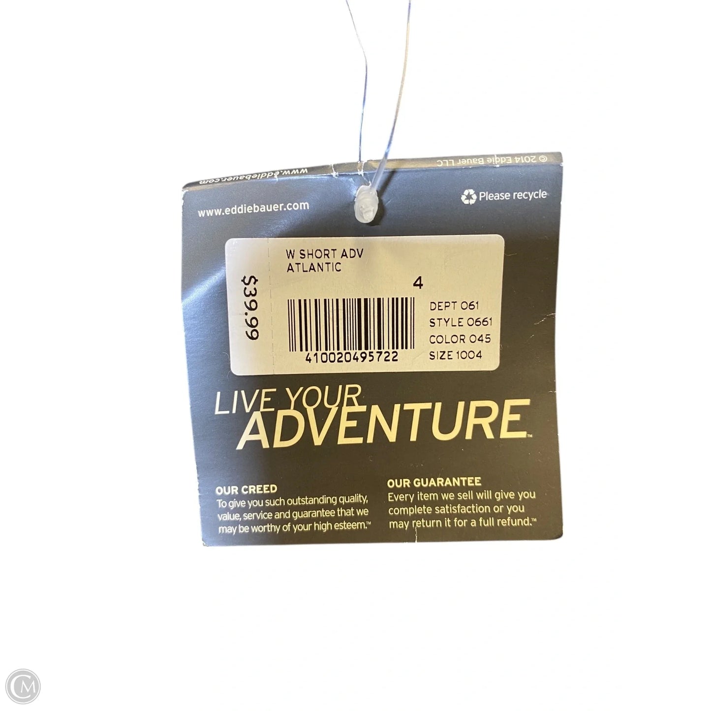Athletic Shorts By Eddie Bauer In Navy, Size: S