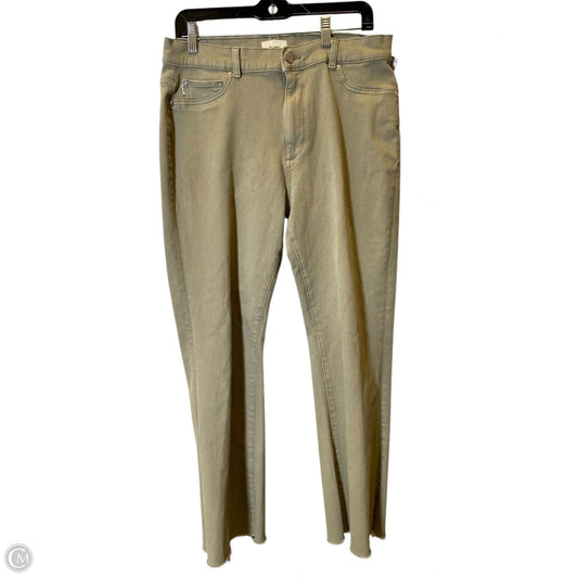 Jeans Straight By Dl1961 In Green, Size: 14