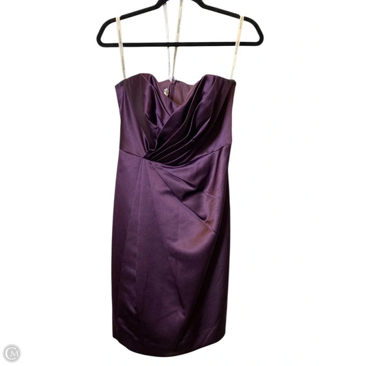 Dress Casual Short By Clothes Mentor In Maroon, Size: M