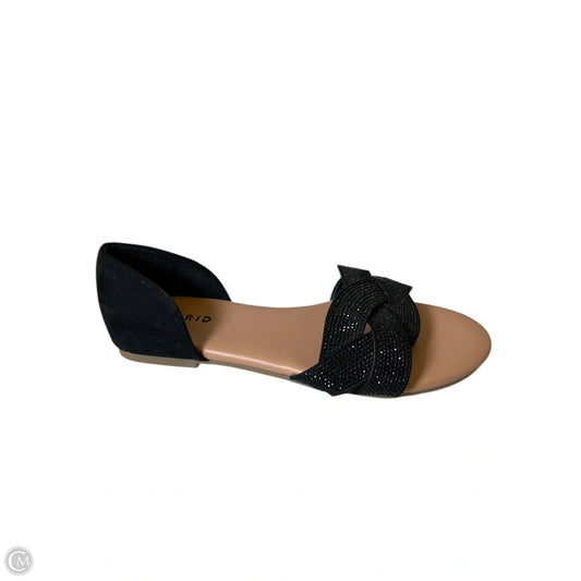 Sandals Flats By Torrid In Black, Size: 9