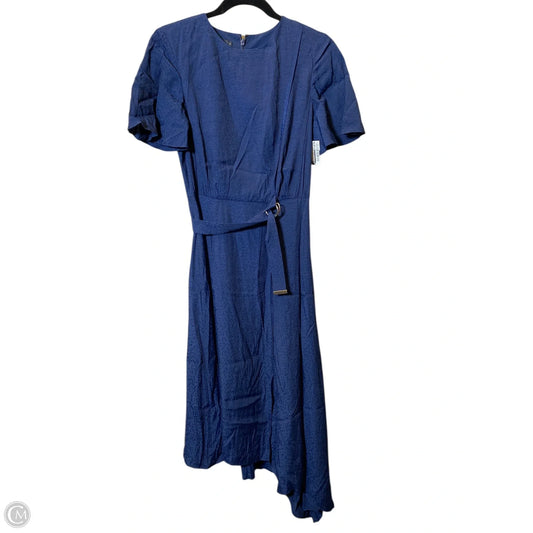 Dress Casual Midi By Ted Baker In Navy, Size: Xs