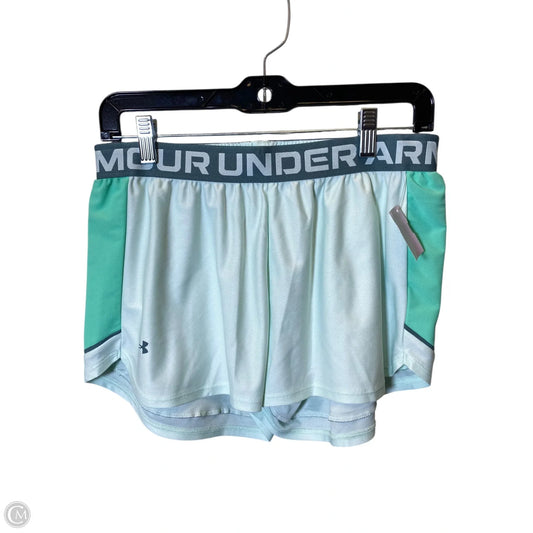 Athletic Shorts By Under Armour In Green, Size: M