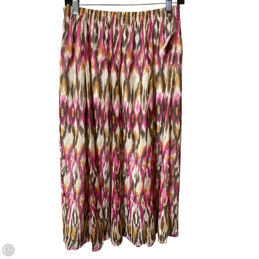 Skirt Maxi By Alfred Dunner In Multi-colored, Size: L