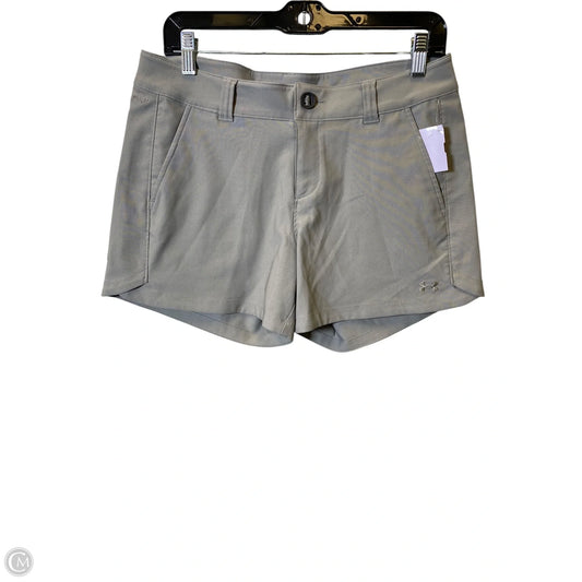 Athletic Shorts By Under Armour In Grey, Size: 10