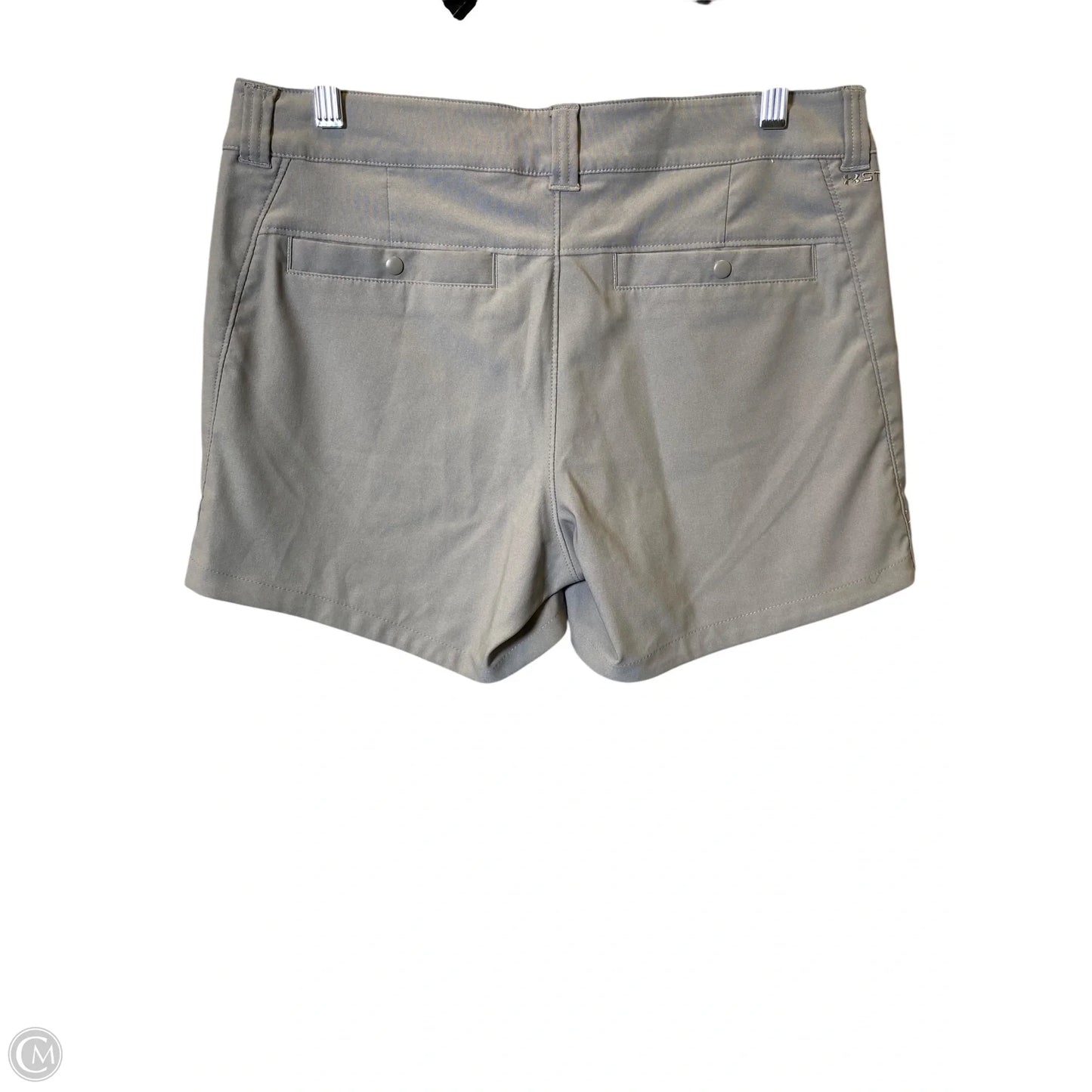 Athletic Shorts By Under Armour In Grey, Size: 10