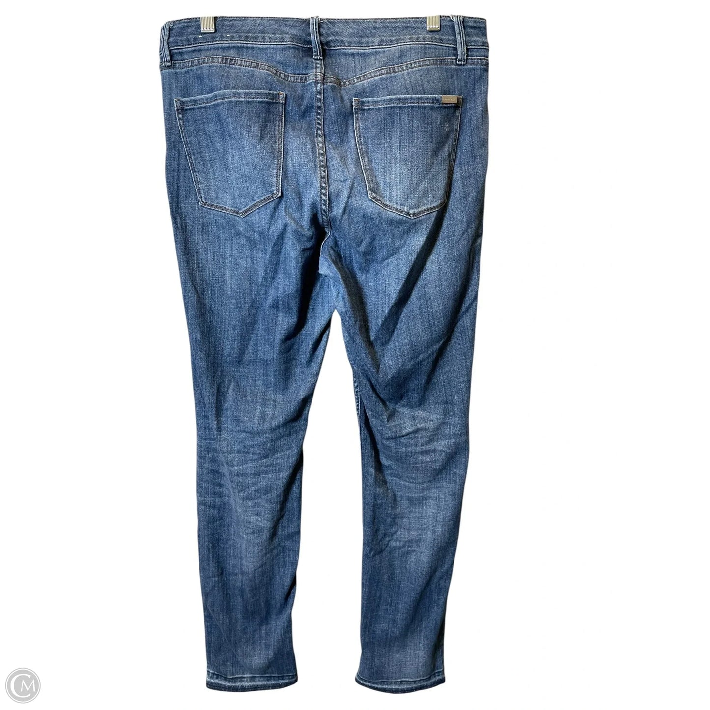 Jeans Skinny By White House Black Market In Blue Denim, Size: 12