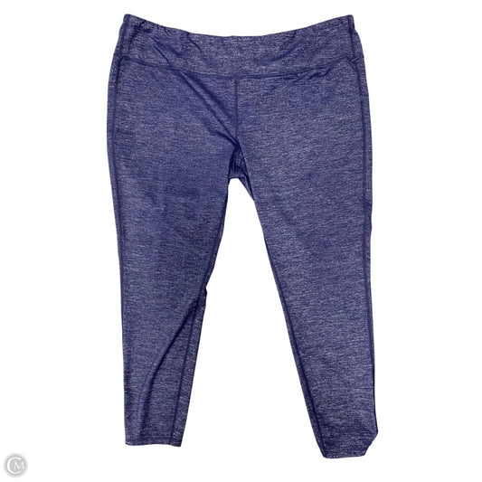 Athletic Leggings By Athleta In Navy, Size: 2x