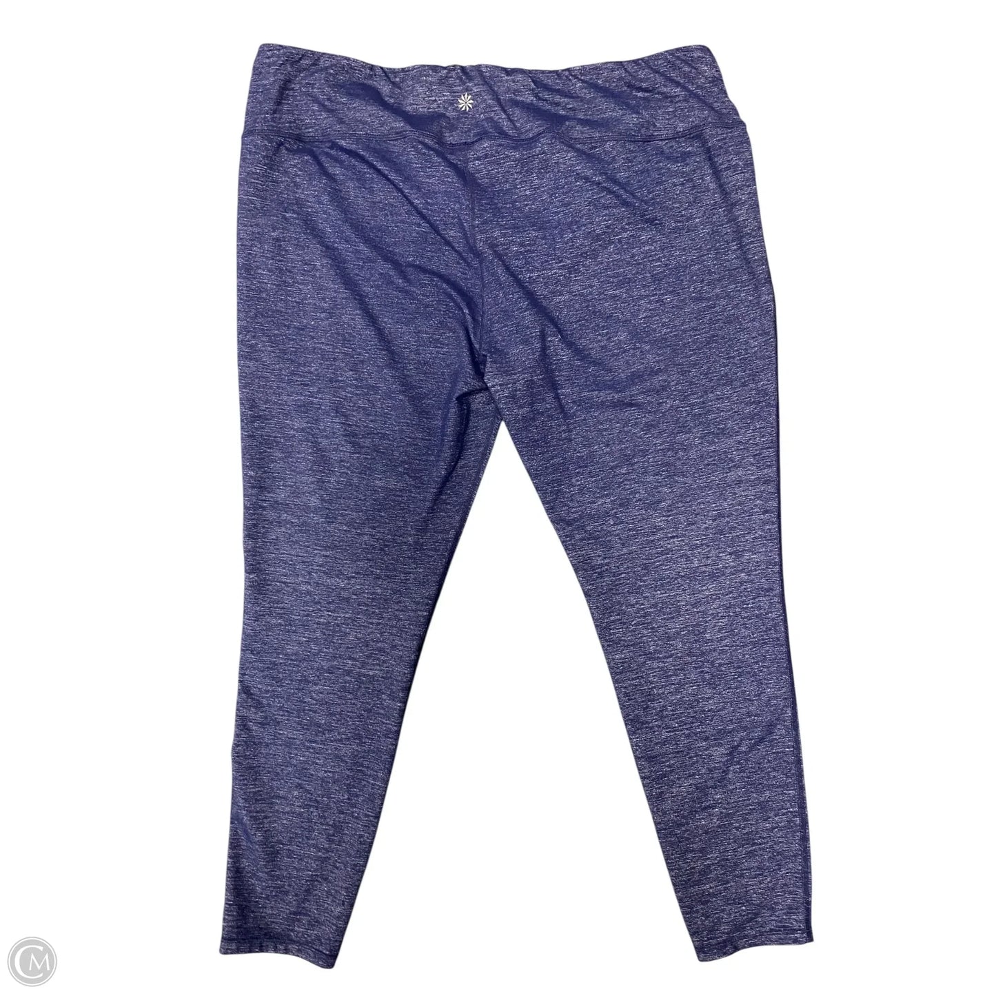 Athletic Leggings By Athleta In Navy, Size: 2x