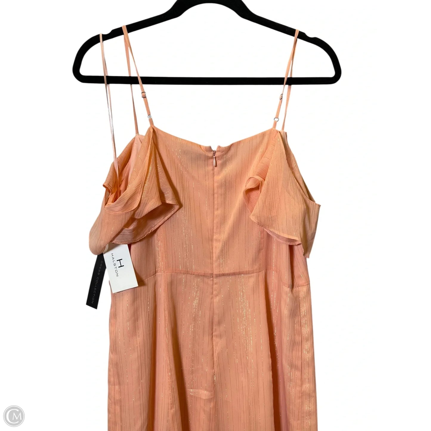 Dress Designer By Halston In Pink Blush , Size: 12