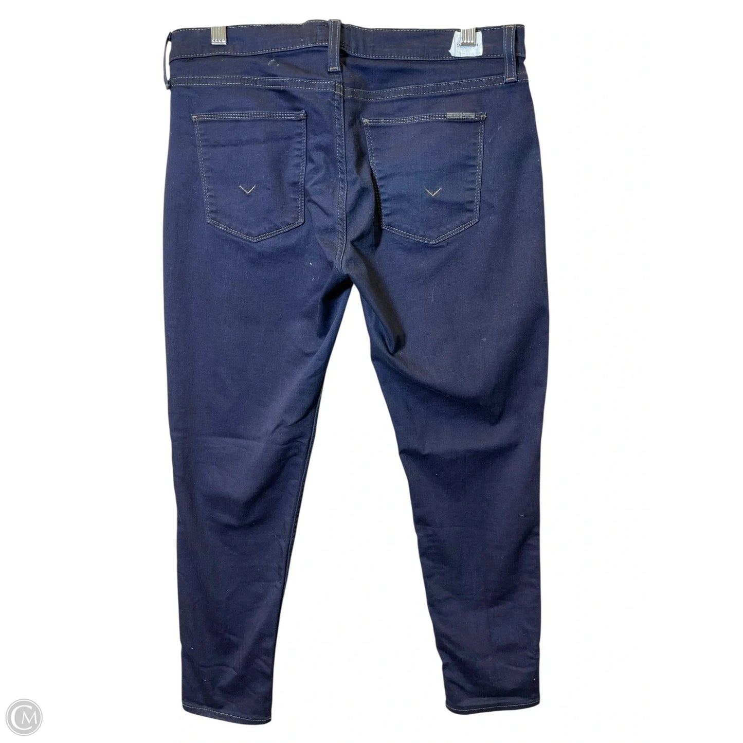 Jeans Skinny By Hudson In Blue Denim, Size: 12