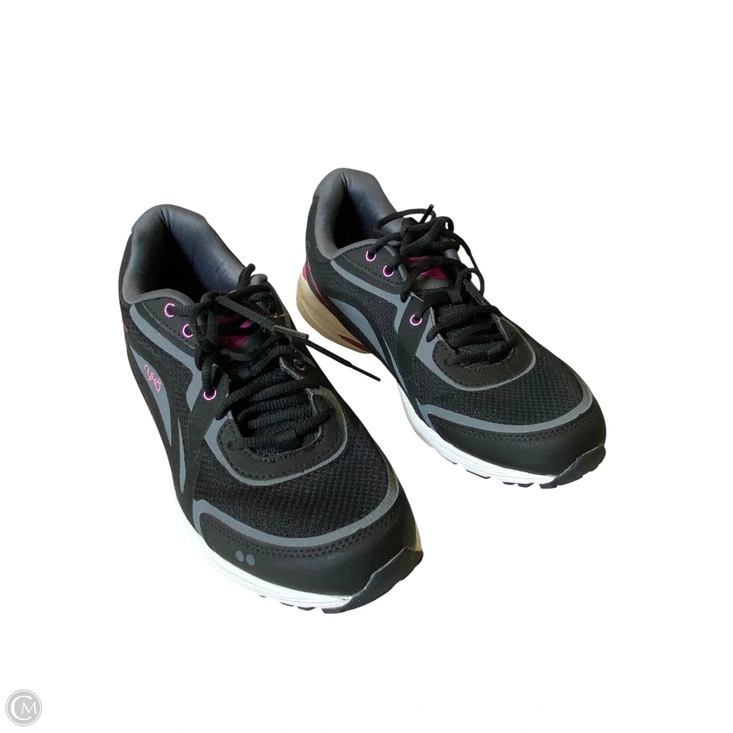 Shoes Athletic By Ryka In Black & Pink, Size: 8.5