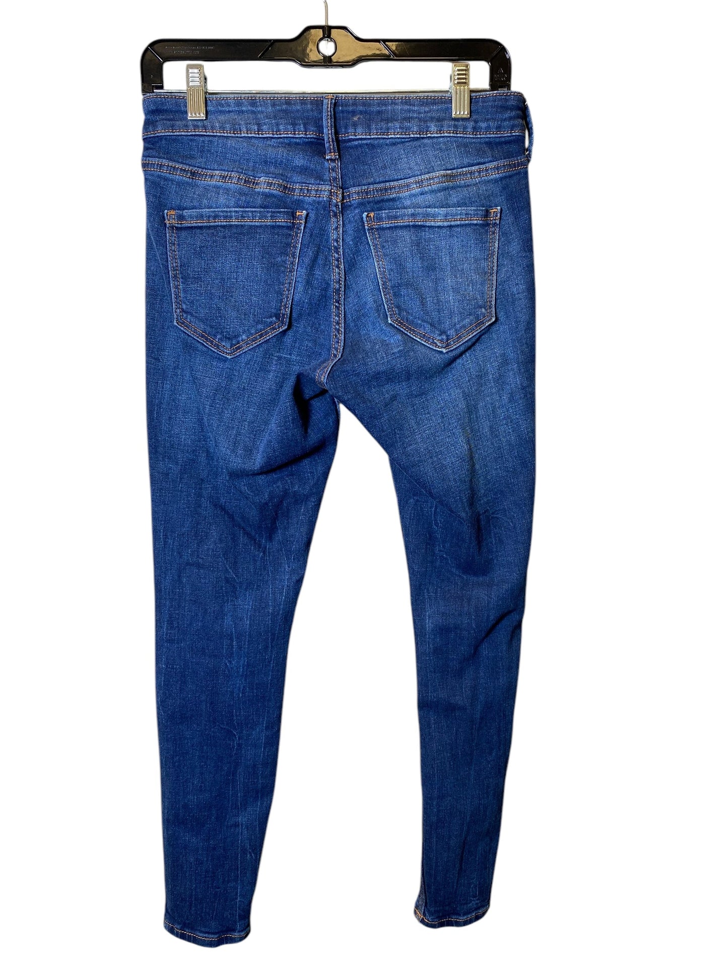 Jeans Skinny By Old Navy In Blue Denim, Size: 4