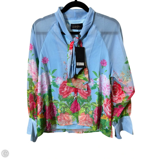 Top Long Sleeve By Clothes Mentor In Floral Print, Size: S