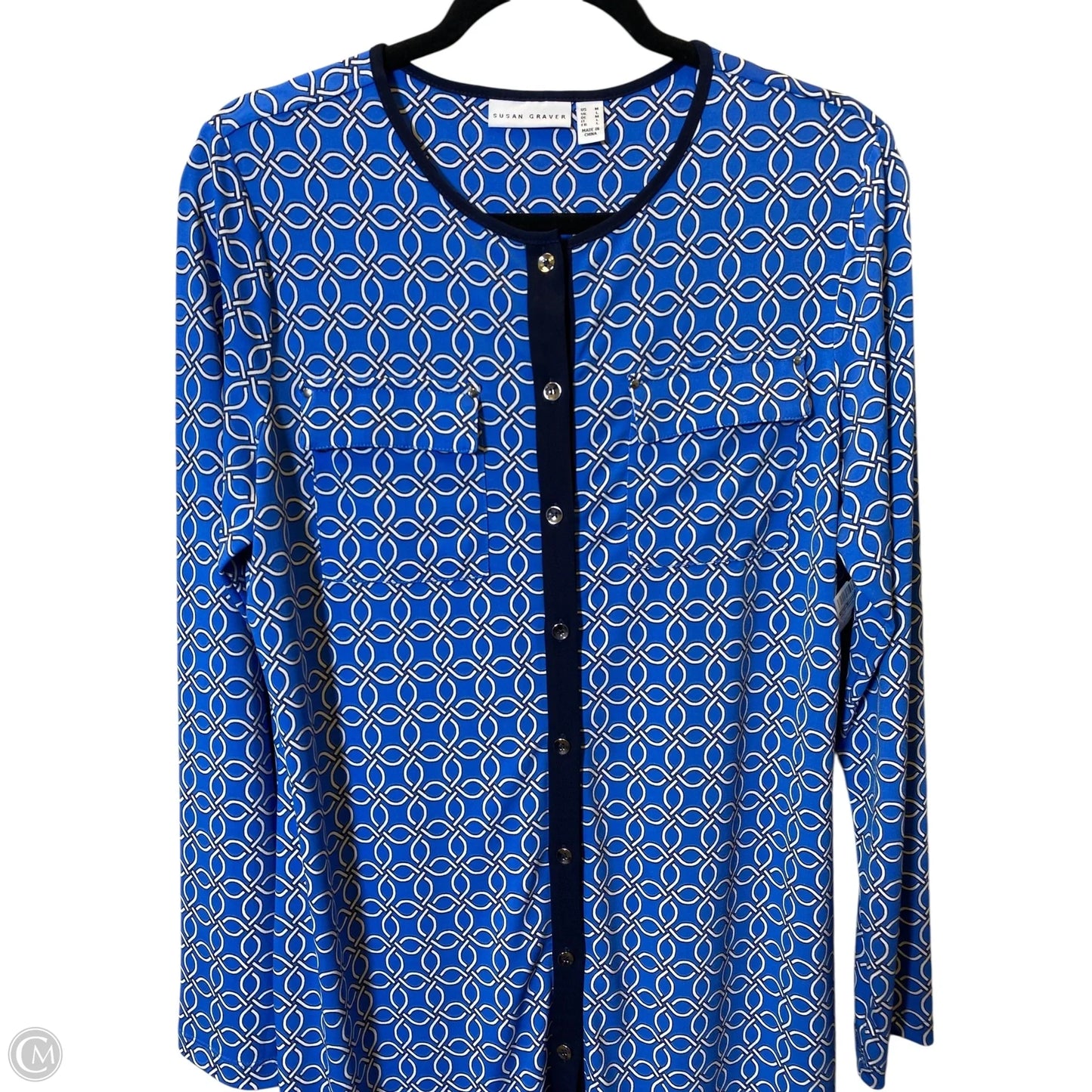 Dress Casual Short By Susan Graver In Multi-colored, Size: M