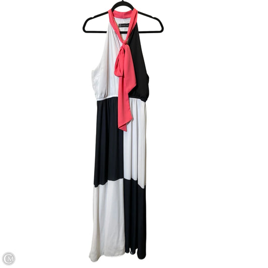 Dress Casual Maxi By New York And Co In Multi-colored, Size: L