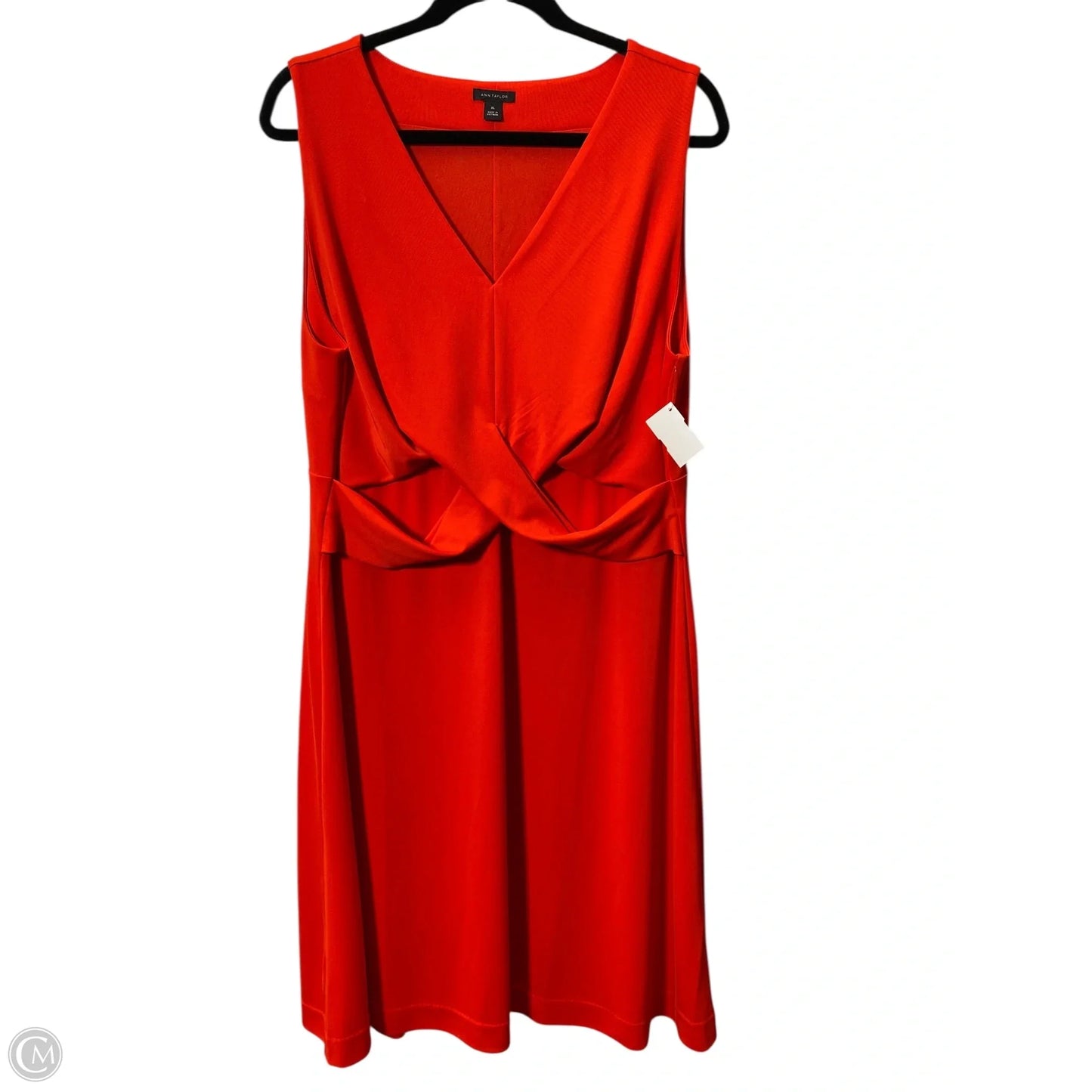 Dress Casual Short By Ann Taylor In Red, Size: Xl