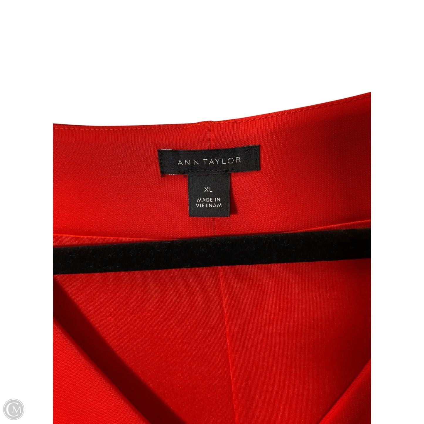 Dress Casual Short By Ann Taylor In Red, Size: Xl