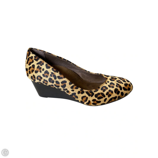 Shoes Heels Wedge By Vionic In Animal Print, Size: 9