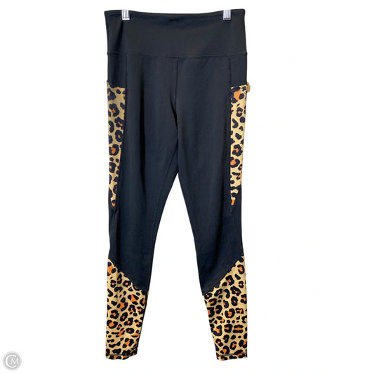 Athletic Leggings By Clothes Mentor In Animal Print, Size: M