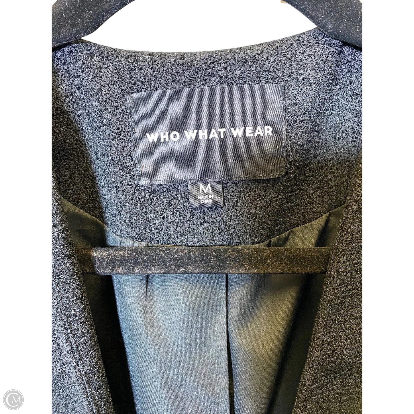Blazer By Who What Wear In Black, Size: M