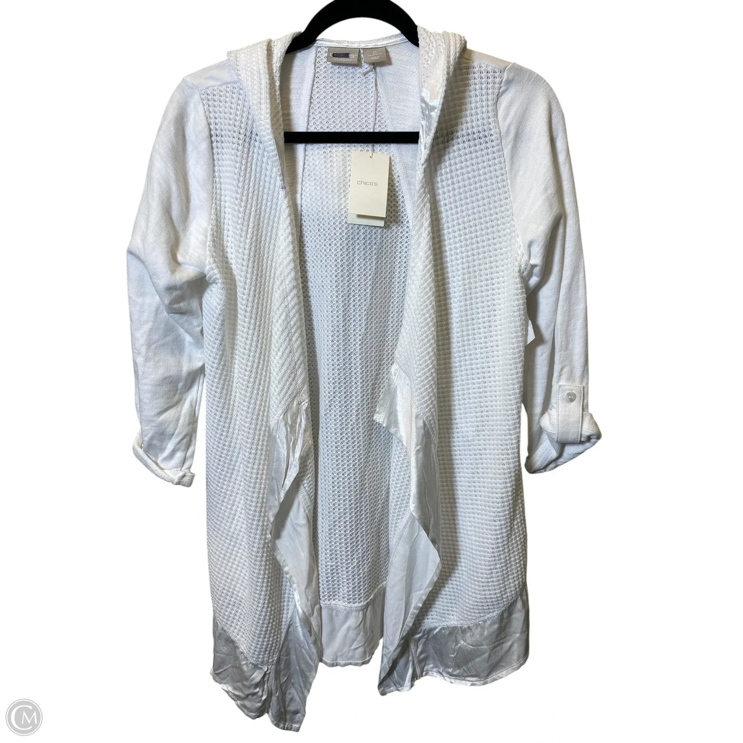 Cardigan By Chicos In White, Size: S