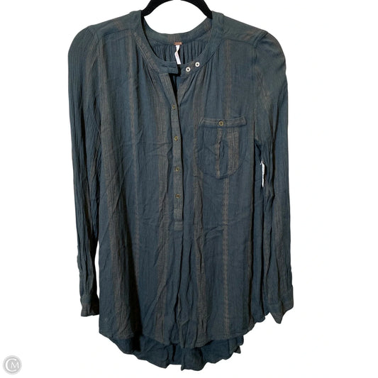 Top Long Sleeve By Free People In Multi-colored, Size: S