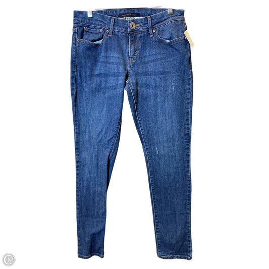 Jeans Skinny By Levis In Blue Denim, Size: 6