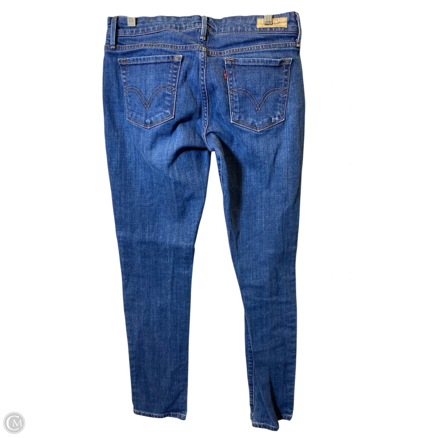 Jeans Skinny By Levis In Blue Denim, Size: 6