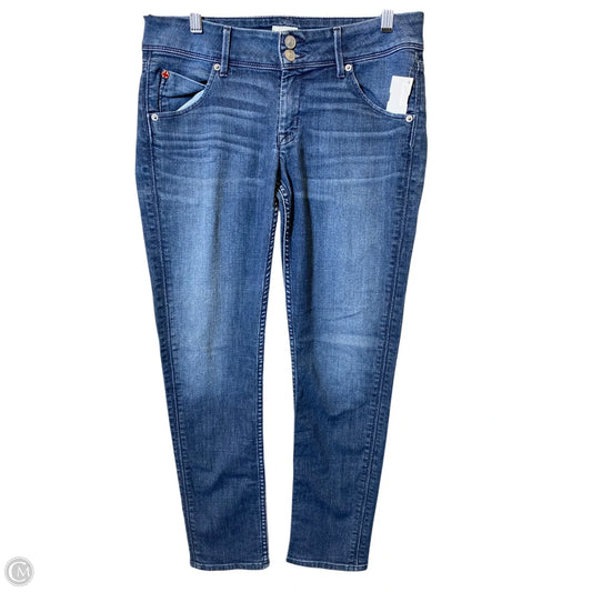Jeans Skinny By Hudson In Blue Denim, Size: 8