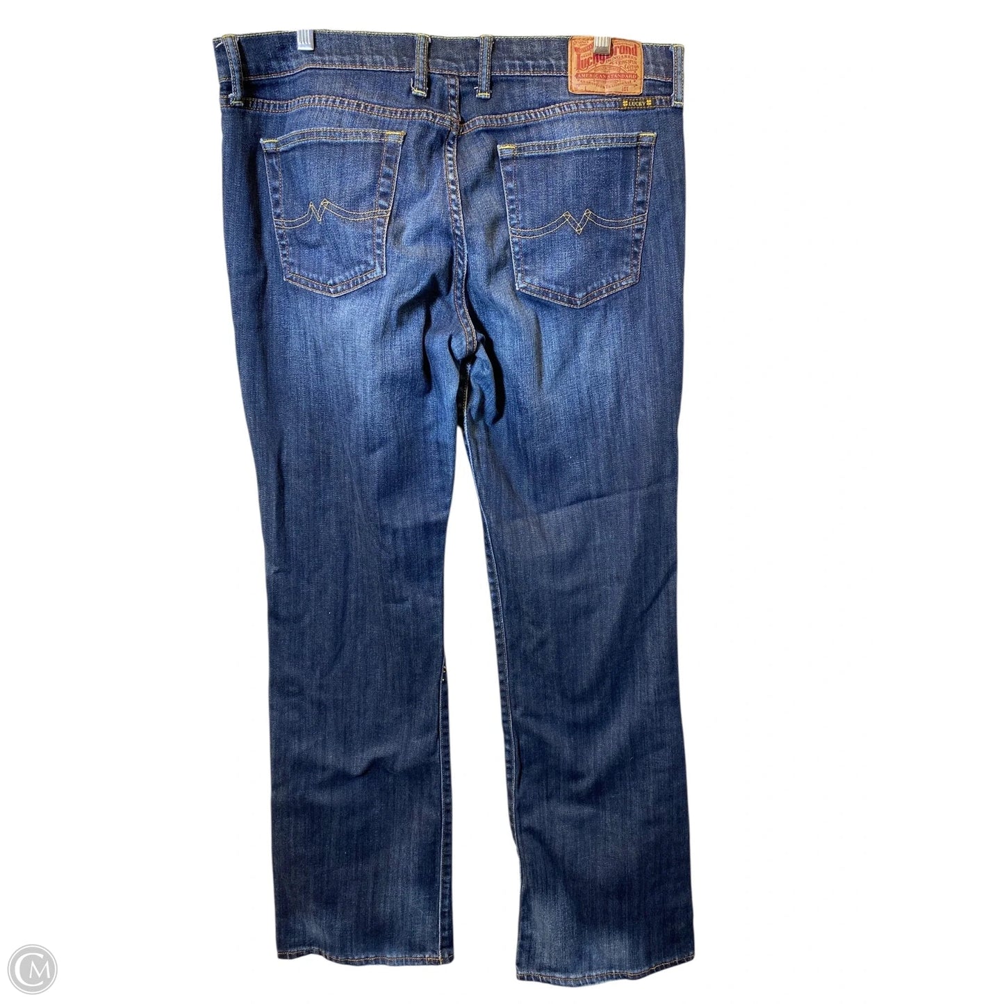 Jeans Boot Cut By Lucky Brand In Blue Denim, Size: 16