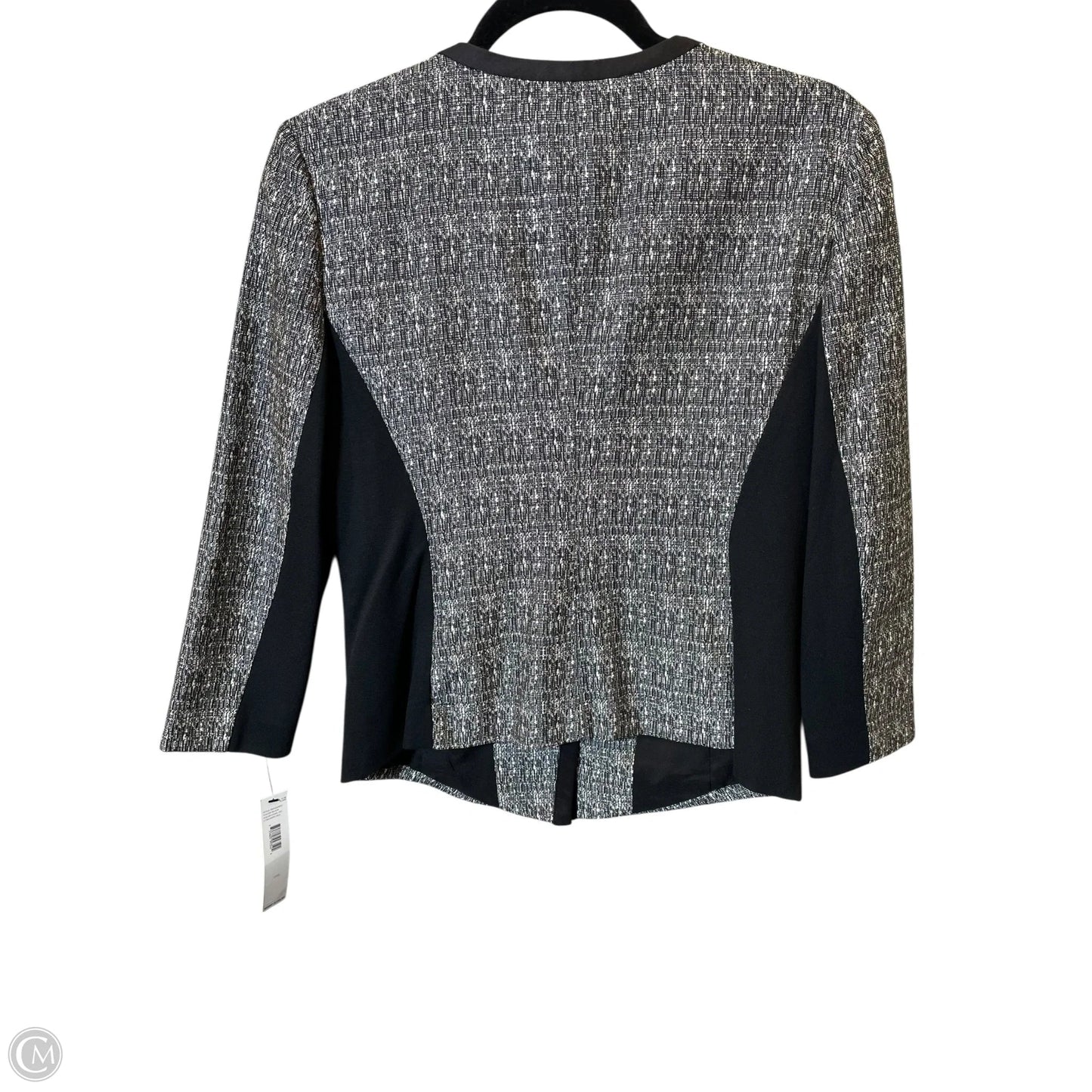 Blazer By Dkny In Black & White, Size: 6