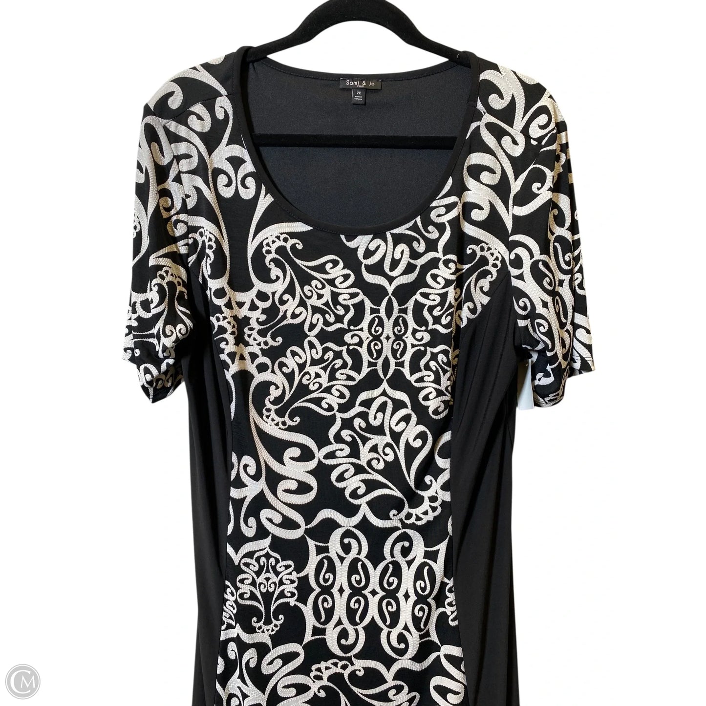 Dress Casual Midi By Sami & Jo In Animal Print, Size: 2x