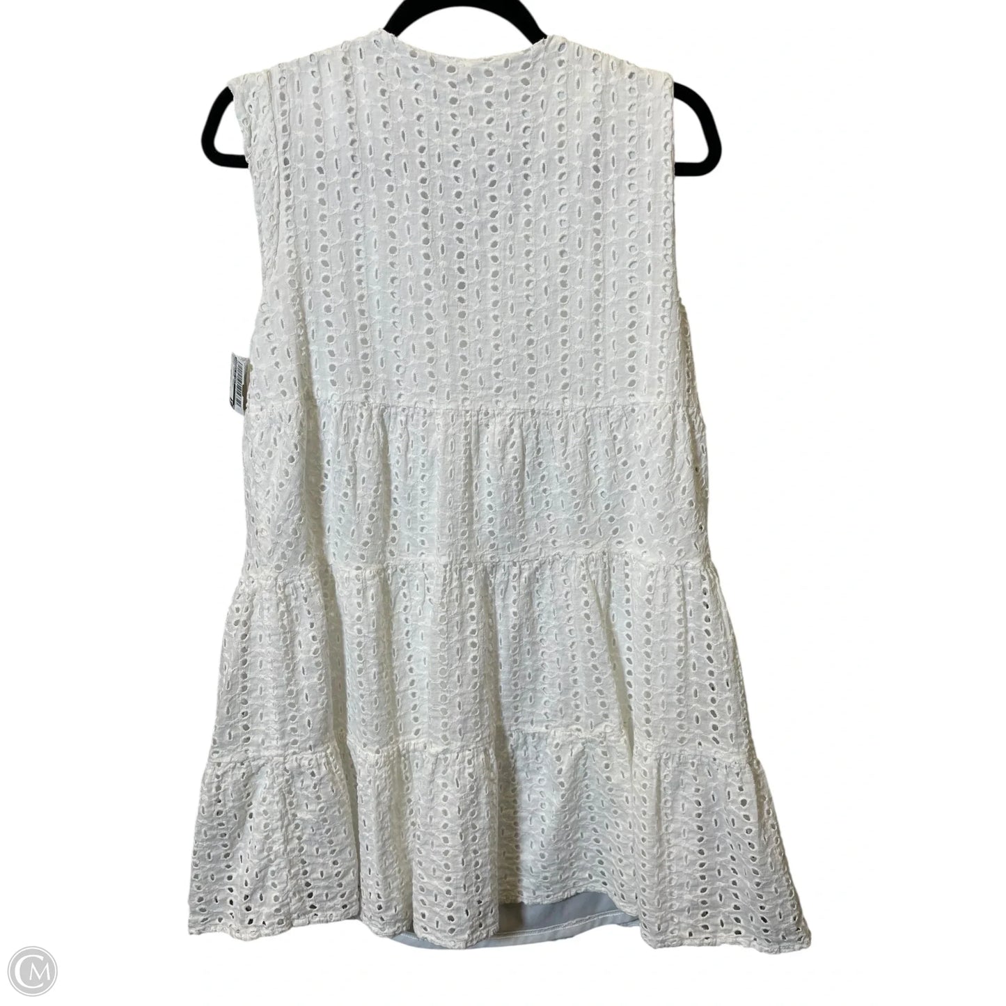 Dress Casual Short By Andree By Unit In White, Size: S