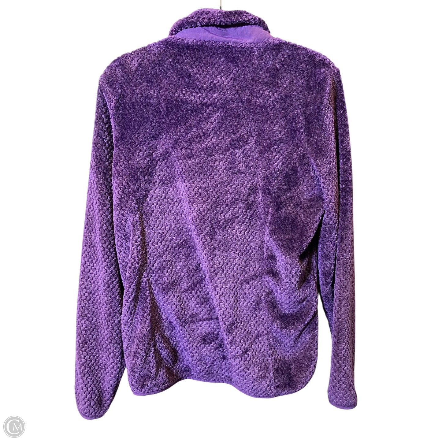 Sweatshirt Crewneck By Eddie Bauer In Purple, Size: L