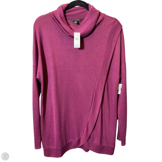 Sweater By Banana Republic In Maroon, Size: M