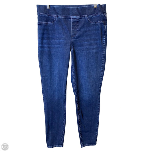 Jeans Skinny By Talbots In Blue Denim, Size: 10