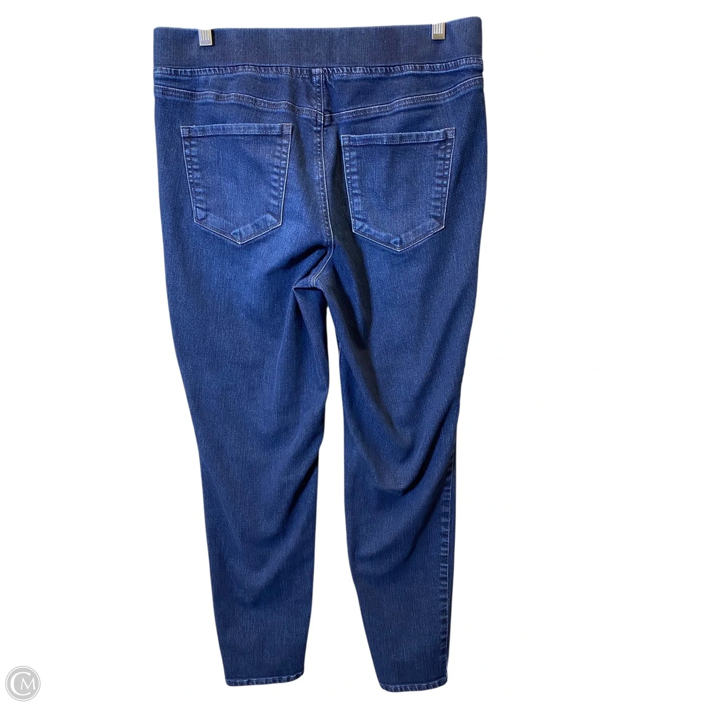 Jeans Skinny By Talbots In Blue Denim, Size: 10