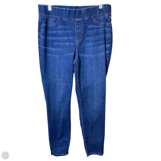 Jeans Skinny By Talbots In Blue Denim, Size: 10