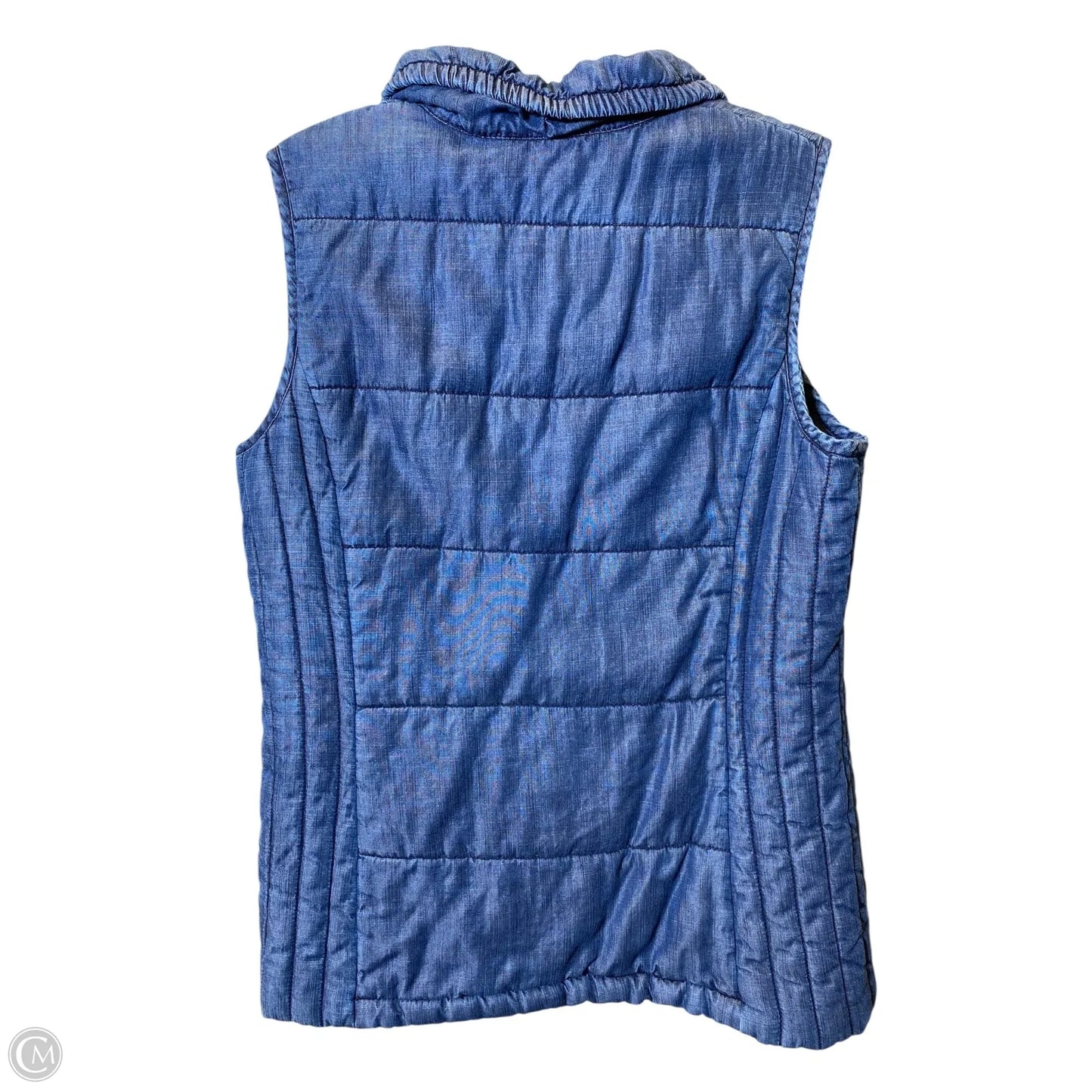 Vest Other By Coldwater Creek In Blue Denim, Size: M