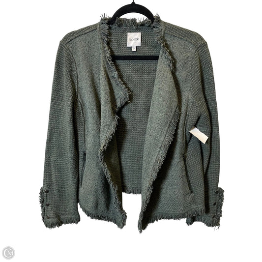 Cardigan By Nic + Zoe In Green, Size: L