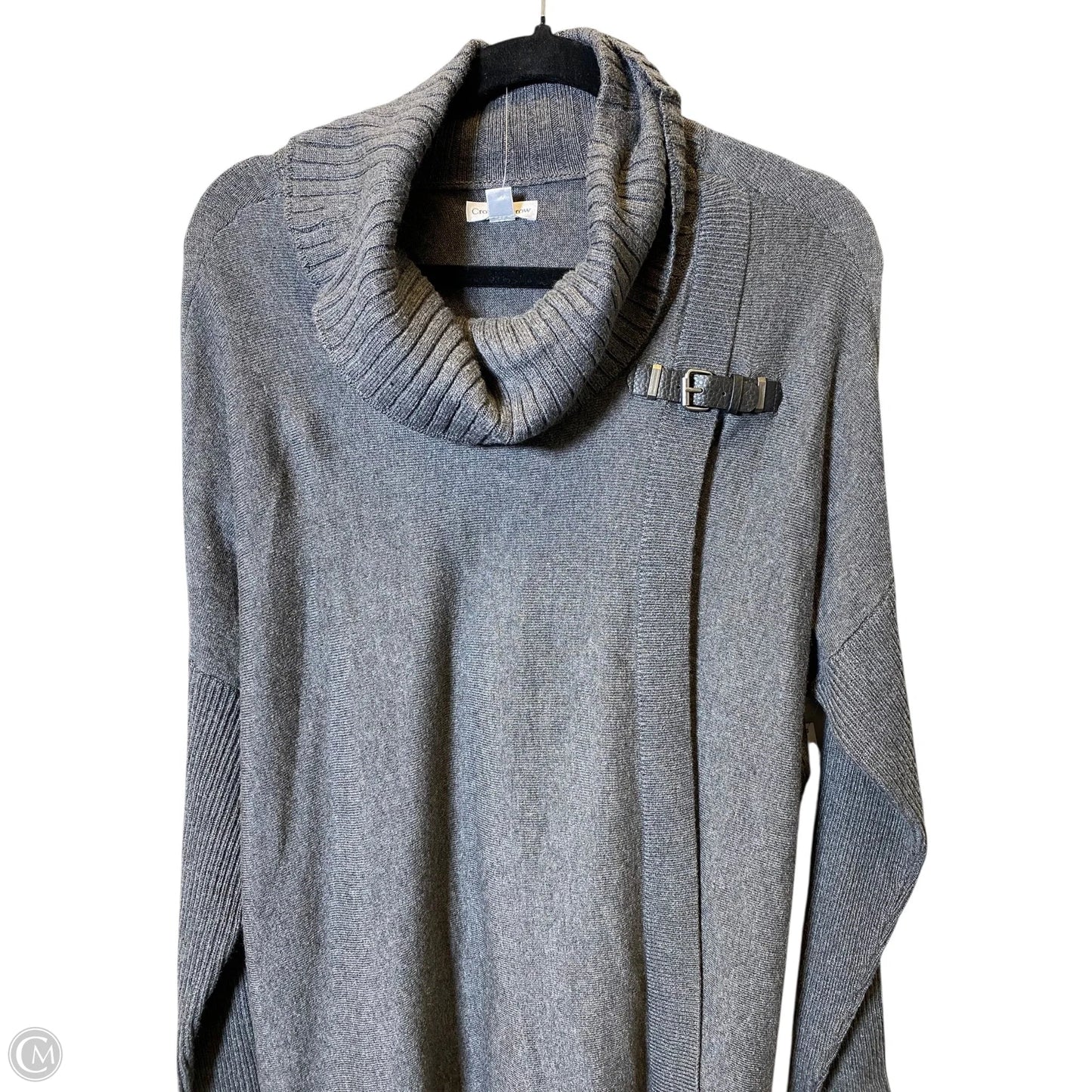 Sweater By Croft And Barrow In Grey, Size: L