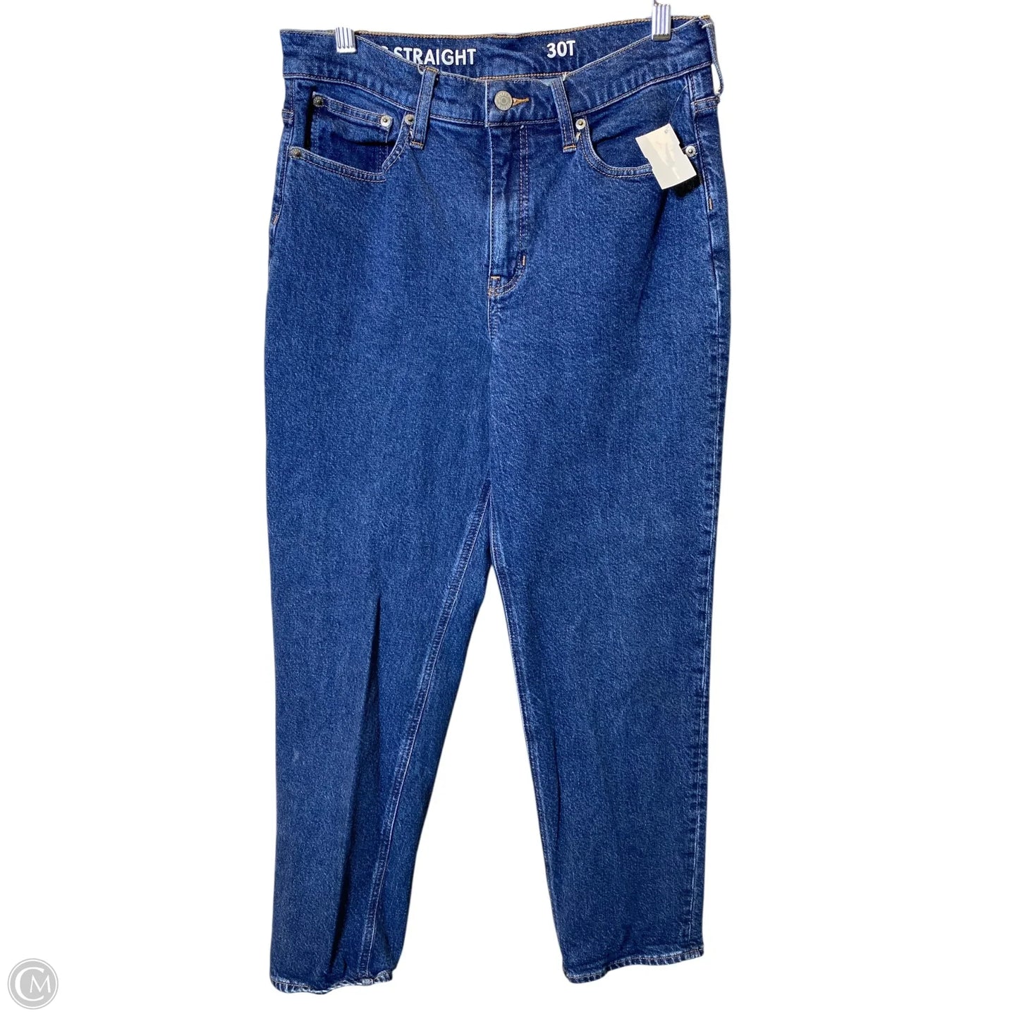 Jeans Straight By J. Crew In Blue Denim, Size: 10