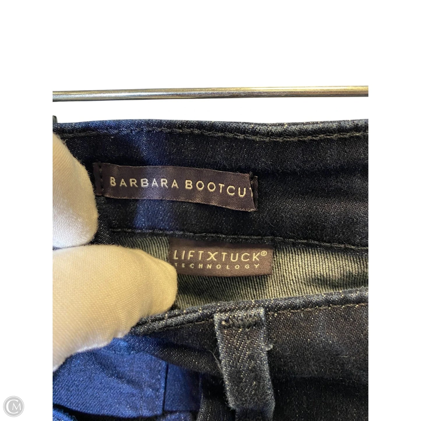 Jeans Straight By Clothes Mentor In Blue Denim, Size: 12p