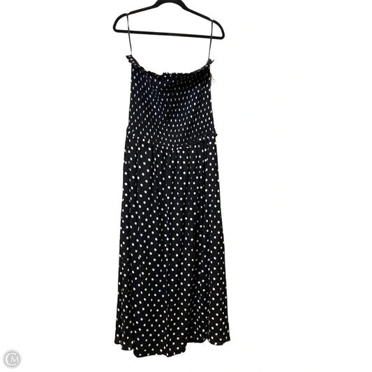 Dress Casual Maxi By Clothes Mentor In Polkadot Pattern, Size: Xl