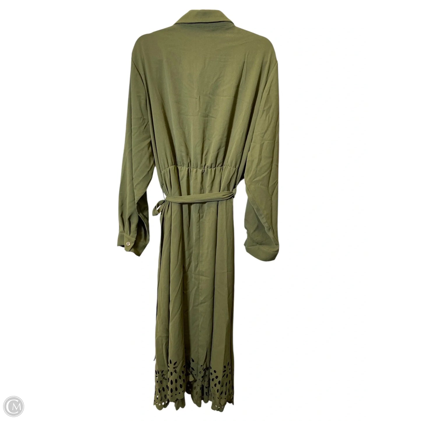 Dress Casual Maxi By Clothes Mentor In Green, Size: 26