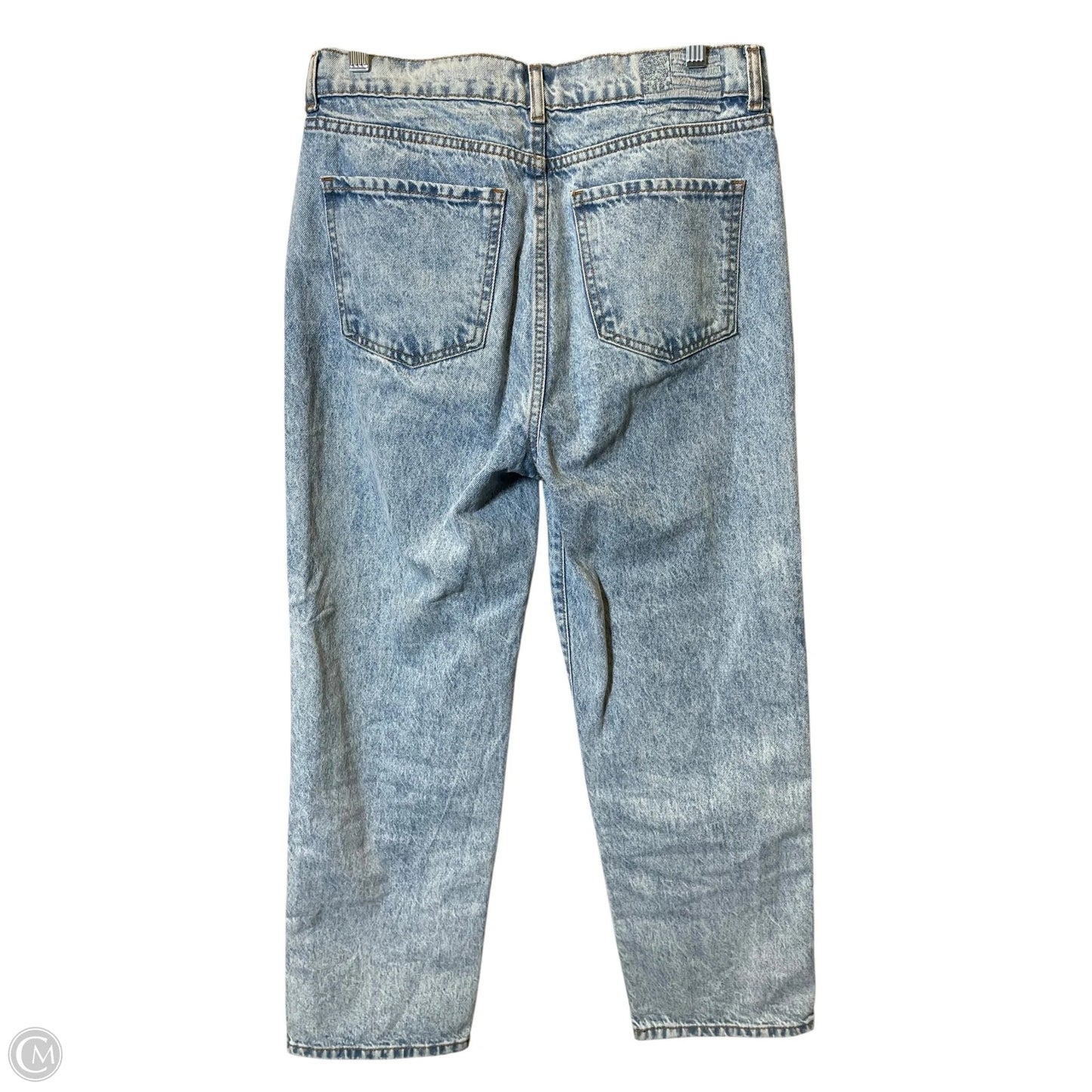 Jeans Straight By Clothes Mentor In Blue Denim, Size: 12