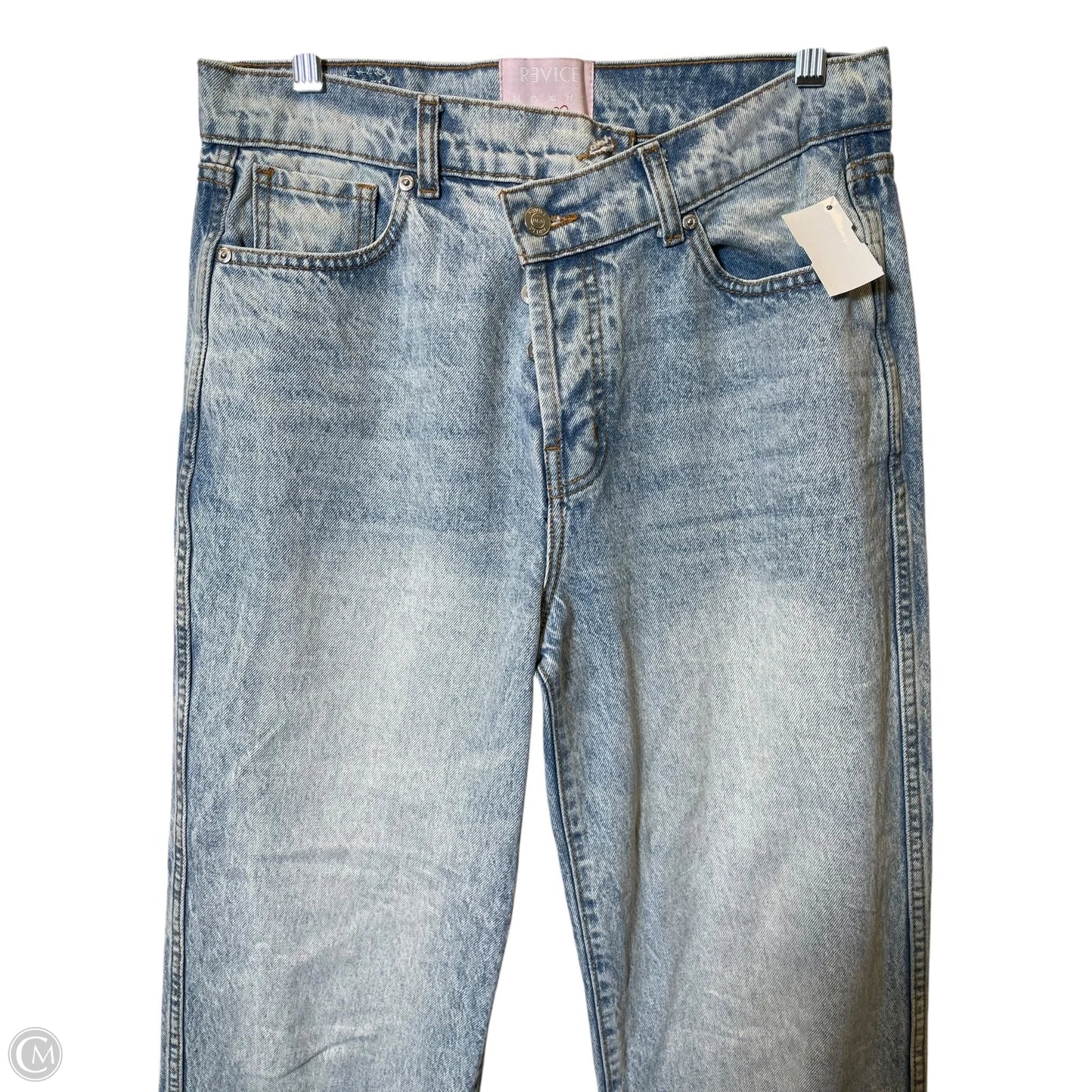 Jeans Straight By Clothes Mentor In Blue Denim, Size: 12